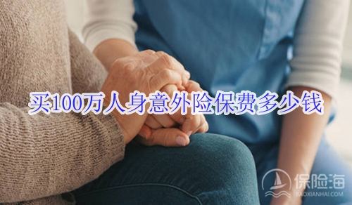 买100万人身意外险保费多少钱?在哪买的?