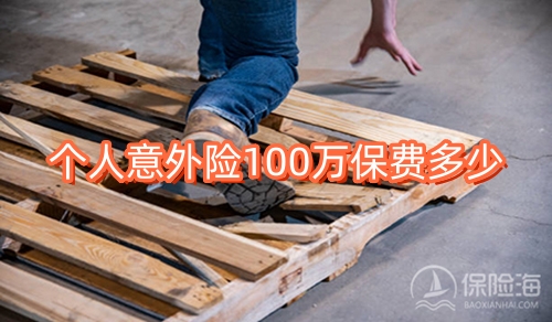 个人意外险100万保费多少?包括哪些范围?